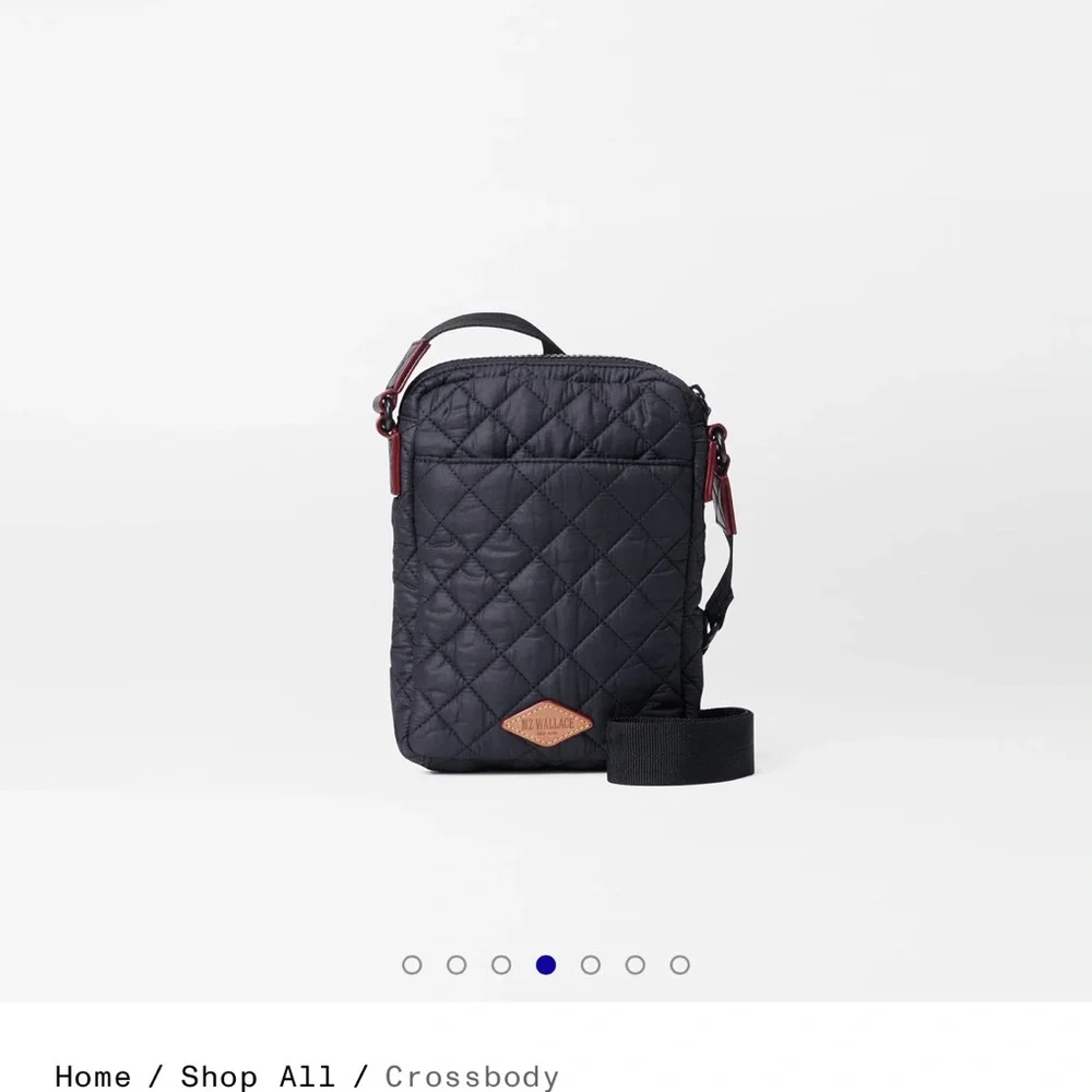 MZ Wallace Black Lacquer Metro Crossbody - Picture 14 of 15